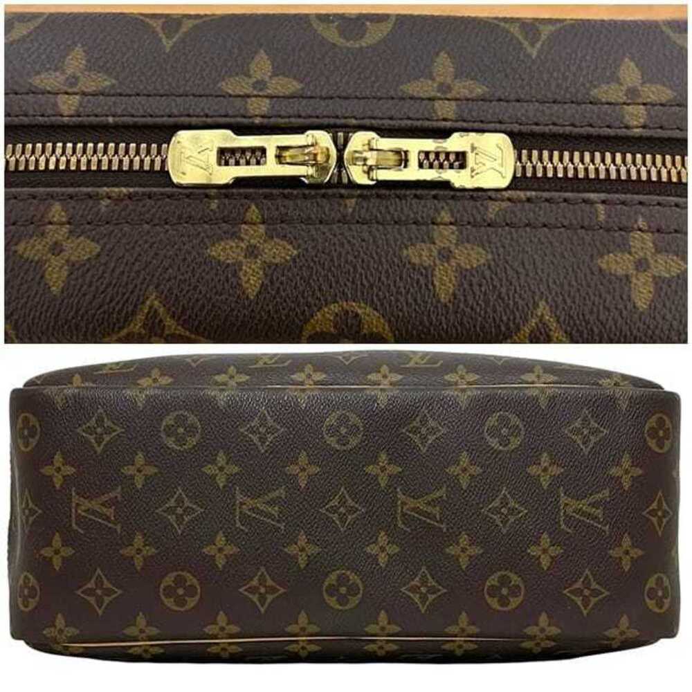 LOUIS VUITTON Brown Monogram Leather Deauville Boston Bag - Picture 5 of 11